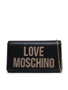 LOVE MOSCHINO Torebka JC4104PP1OLK0000 Czarny. Czarne torebki klasyczne LOVE MOSCHINO, bez wzorów, ze skóry, bez dodatków. Za 679,99 zł.