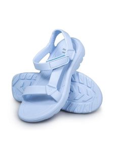 Avispas Sandały "Maui" w kolorze błękitnym rozmiar: 37. Niebieskie sandały Avispas, bez wzorów, z otwartym noskiem, bez obcasa, bez zapięcia. Za 86,99 zł.