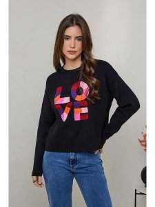 Soft Cashmere Sweter w kolorze czarnym rozmiar: 34/36. Czarne swetry oversize Soft Cashmere, bez wzorów, z kaszmiru, bez ramiączek. Za 83,42 zł.