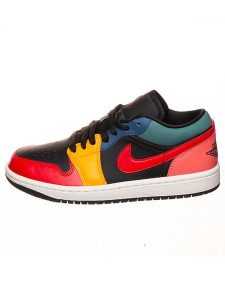 Air Jordan Skórzane sneakersy "1 Low" ze wzorem rozmiar: 36. Trampki Air Jordan, bez wzorów, za kostkę, bez zapięcia. Za 263,53 zł.