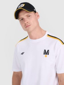 4F Czapka z daszkiem trucker snapback 4F x Drift Masters - czarna S/M. Czarne czapki 4f, bez wzorów, z bawełny, eleganckie. Za 119,99 zł.