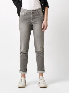 Rosner Dżinsy - Relaxed fit - w kolorze szarym rozmiar: W46/L28. Szare jeansy Rosner, bez wzorów. Za 195,99 zł.