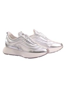 Högl Skórzane sneakersy "Fin" w kolorze srebrnym rozmiar: 37. Szare trampki HÖGL, bez wzorów, bez zapięcia. Za 333,81 zł.