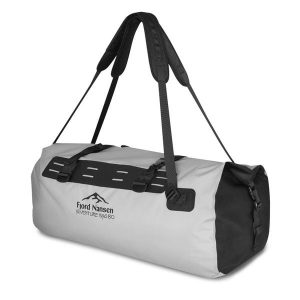 Wodoszczelna torba podróżna Fjord Nansen Adventure Bag 80. Szare torby podróżne i sportowe Fjord Nansen, bez wzorów, na ramię. Za 293,99 zł.
