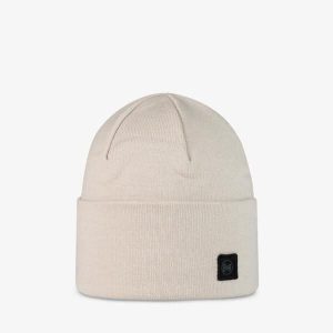 Czapka zimowa BUFF Knitted Niels Evo. Białe czapki Buff, bez wzorów, sportowe. Za 69,99 zł.
