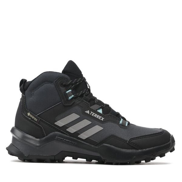 Trekkingi adidas. Szare buty sportowe ADIDAS, bez wzorów, z gore-texu, bez zapięcia, trekkingowe, Adidas Terrex, gore-tex. Za 449,99 zł.