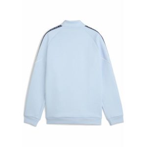 Młodzieżowa kurtka Manchester City KING Anthem PUMA Silver Sky Deep Navy Blue. Niebieskia kurtki Puma, m, bez wzorów, bez kaptura. Za 349,00 zł.