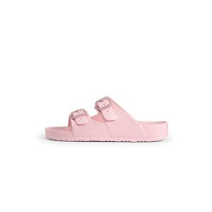 Klapki damskie Fila Matero. Czerwone klapki Fila, bez wzorów, bez obcasa. Za 159,00 zł.
