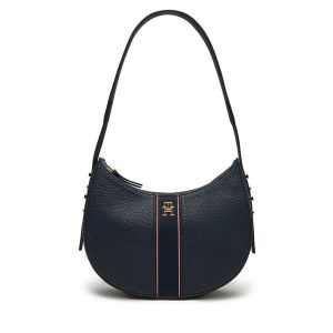 Torebka Tommy Hilfiger. Niebieskie torebki klasyczne TOMMY HILFIGER, bez wzorów, bez dodatków. Za 349,99 zł.