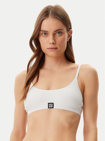 HUGO Biustonosz top 50496811 Beżowy. Brązowe biustonosze Hugo, xl, bez wzorów, bez kołnierzyka, bez ramiączek. Za 119,99 zł.