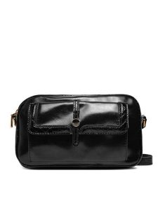 Monnari Torebka BAG5640 Czarny. Czarne listonoszki Monnari, bez wzorów, ze skóry, bez dodatków. Za 109,99 zł.