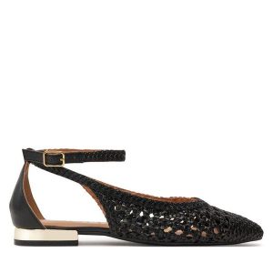 Baleriny Gioseppo. Czarne balerinki Gioseppo, bez wzorów, bez obcasa, bez zapięcia. Za 369,99 zł.