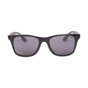 Okulary Przeciwsłoneczne Unisex Dla Dorosłych Z Wytrawionym Logo Matter. Czarne okulary przeciwsłoneczne Trespass. Za 146,99 zł.