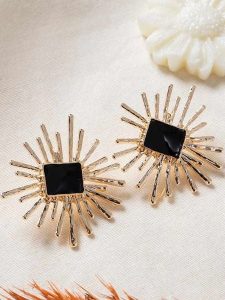 Lodie Silver Pozłacane kolczyki-wkrętki rozmiar: onesize. Szare kolczyki Lodie Silver, metalowe. Za 52,99 zł.