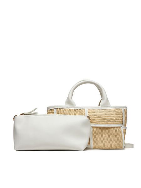 Call It Spring Torebka Heysen 13761802 Biały. Białe shopper bag Call it Spring, bez wzorów, z materiału, bez dodatków. Za 129,99 zł.