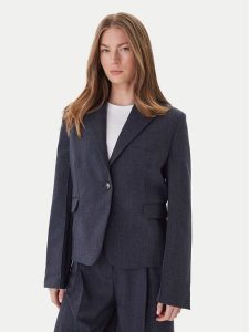 ViCOLO Marynarka TF0203 Granatowy Regular Fit. Niebieskie marynarki i żakiety ViCOLO, m, bez wzorów, z syntetyku. Za 559,99 zł.