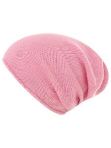Zwillingsherz Kaszmirowa czapka beanie w kolorze jasnoróżowym rozmiar: onesize. Różowe czapki Zwillingsherz, bez wzorów, z kaszmiru. Za 144,92 zł.