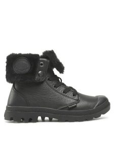 Palladium Trapery Baggy Nbk Wl 97962-001-M Czarny. Czarne buty zimowe Palladium, ze skóry, bez obcasa, bez zapięcia. Za 499,99 zł.