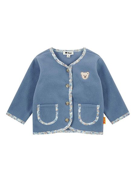 Steiff Kardigan w kolorze niebieskim rozmiar: 80. Niebieskie kardigany Steiff. Za 171,68 zł.