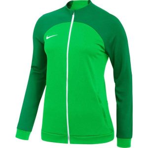 Bluza sportowa damska Nike NK Dri-FIT Academy Trk Jkt K. Zielone bluzy Nike, bez wzorów, bez kaptura. Za 210,10 zł.
