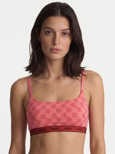 HUGO Komplet biustonoszy topów 50545712 Różowy jasny. Czerwone komplety bielizny Hugo, bez wzorów, z bawełny. Za 219,99 zł.