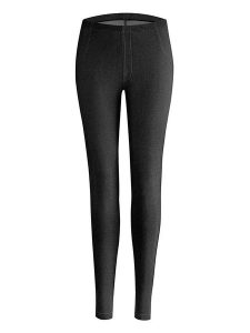 Nur Die Legginsy w kolorze czarnym rozmiar: 40/44. Czarne legginsy Nur Die, bez wzorów. Za 61,31 zł.