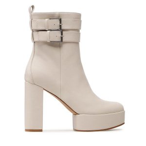 Botki Jenny Fairy. Botki Jenny Fairy, bez wzorów, bez obcasa, na słupku, bez zapięcia. Za 159,99 zł.