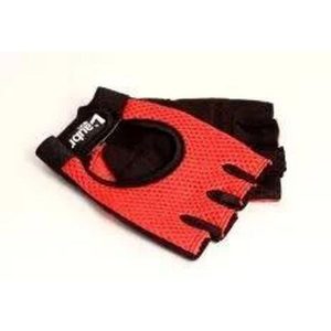 Rękawiczki fitness Laubr Sport czerwone. Czerwone rękawiczki FIVE GLOVES, bez wzorów, z dzianiny. Za 125,99 zł.