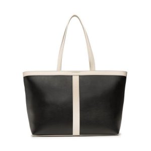 Torebka GINO ROSSI. Czarne shopper bag Gino Rossi, bez wzorów, bez dodatków. Za 298,99 zł.