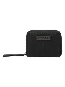 Burkely Skórzany portfel w kolorze czarnym - 10 x 8 x 2 cm rozmiar: onesize. Czarne portfele Burkely, bez wzorów, z materiału. Za 101,45 zł.