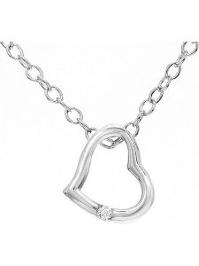 Vittoria Jewels Złota zawieszka z diamentem rozmiar: onesize. Szare zawieszki Vittoria Jewels, z diamentem, srebrne. Za 225,45 zł.