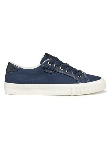 Geox Sneakersy "Emmeleny" w kolorze granatowym rozmiar: 37. Niebieskie trampki Geox, bez wzorów, bez zapięcia. Za 173,99 zł.