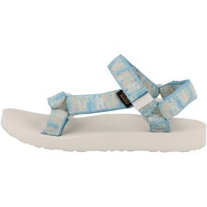 Buty do chodzenia damskie Teva Original Universal. Niebieskie buty trekkingowe Teva, z materiału, bez zapięcia. Za 429,00 zł.