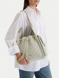 Badura Torebka EO-HAIDI-RX8968 Zielony. Zielone torebki klasyczne Badura, bez wzorów, ze skóry, bez dodatków. Za 299,99 zł.