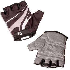 Rękawiczki rowerowe bez palców Profex XS/S wzmacniane szare. Szare rękawiczki PROFESSIONAL'S CHOICE, bez wzorów. Za 14,99 zł.