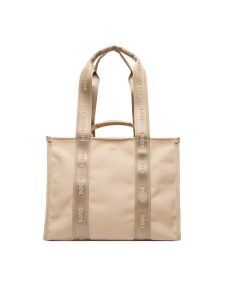 BOSS Torebka 50558113 Beżowy. Brązowe torebki klasyczne Boss, bez wzorów, z materiału, bez dodatków. Za 699,99 zł.