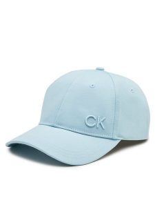 Calvin Klein Czapka z daszkiem K60K612000 Niebieski. Niebieskie czapki Calvin Klein, bez wzorów, z bawełny. Za 109,99 zł.