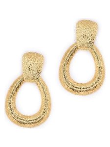 MOODE Kolczyki-wkrętki "Clothilde" rozmiar: onesize. Żółte kolczyki MOODE, ze stali. Za 43,99 zł.