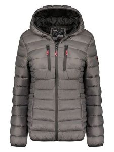 Canadian Peak Kurtka pikowana "Alareak" w kolorze szarym rozmiar: S. Szare kurtki Canadian Peak, s, z aplikacjami, bez kaptura. Za 194,95 zł.