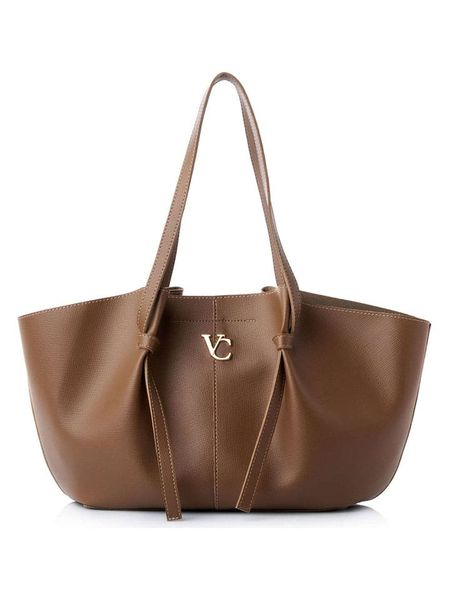 Vince Camuto Shopper bag "Foggia" w kolorze jasnobrązowym - 48 x 25 x 12 cm rozmiar: onesize. Brązowe shopper bag Vince Camuto, bez wzorów, z materiału, na ramię, bez dodatków. Za 141,85 zł.