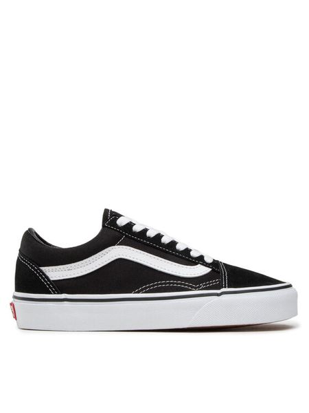 Vans Tenisówki Old Skool VN000D3HY28 Czarny. Czarne trampki Vans, bez wzorów, z materiału, bez zapięcia. Za 183,59 zł.
