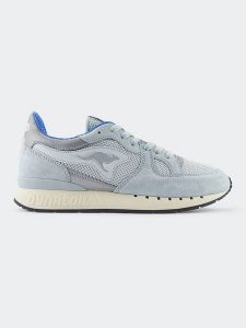 Kangaroos Skórzane sneakersy "Coil R1 Tech" w kolorze błękitnym rozmiar: 44. Niebieskie trampki KangaROOS, bez wzorów, z materiału, bez zapięcia. Za 217,99 zł.
