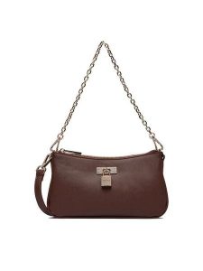 Nine West Torebka CEO-SILENT CHARM-LDA9867 Brązowy jasny. Brązowe torebki klasyczne Nine West, bez wzorów, ze skóry, bez dodatków. Za 229,99 zł.