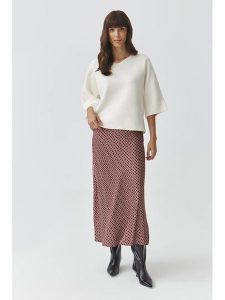 TATUUM Spódnica "Satini" w kolorze czerwonym rozmiar: 42. Czerwone spódnice Tatuum, na co dzień, bez wzorów, z wiskozy, maxi. Za 109,00 zł.