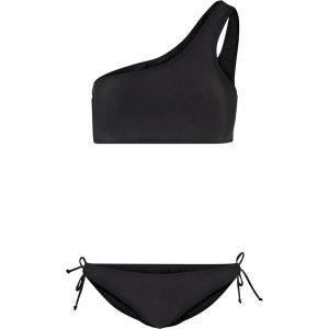 Asymetryczne Bikini Dla Kobiet. Czarne bikini Urban Classics, bez wzorów. Za 120,99 zł.