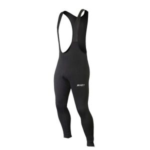 Dorosły Legginsy z szelkami Cuissard Shot Unlimited Long. Czarne legginsy SHOT RACE GEAR, bez wzorów, z materiału, długie. Za 341,00 zł.