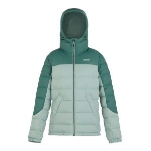 Pikowana Kurtka Damska Aldthorn. Zielone kurtki Regatta, bez wzorów, bez kaptura. Za 161,99 zł.