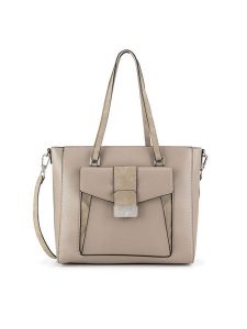 U.S. Polo Assn. Torebka BIUXT8422WVP Beżowy. Brązowe torebki klasyczne U.S. Polo Assn., bez wzorów, z tworzywa sztucznego, bez dodatków. Za 349,99 zł.