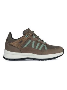 Geox Sneakersy "Braies" w kolorze brązowym rozmiar: 36. Brązowe trampki Geox, bez wzorów, z materiału, bez zapięcia. Za 206,42 zł.