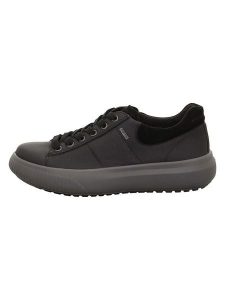 Legero Skórzane sneakersy "Jump" w kolorze czarnym rozmiar: 40. Czarne trampki Legero, bez wzorów, z gore-texu, bez zapięcia. Za 340,95 zł.